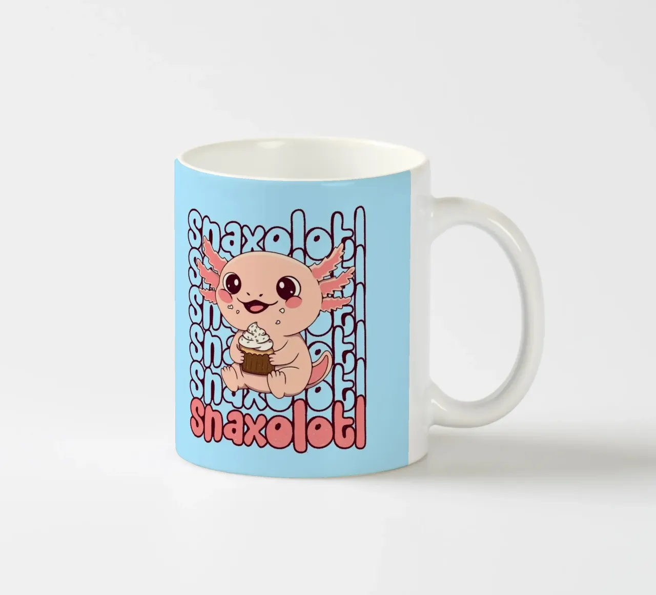 Snaxolotl tazza in ceramica da Loobs