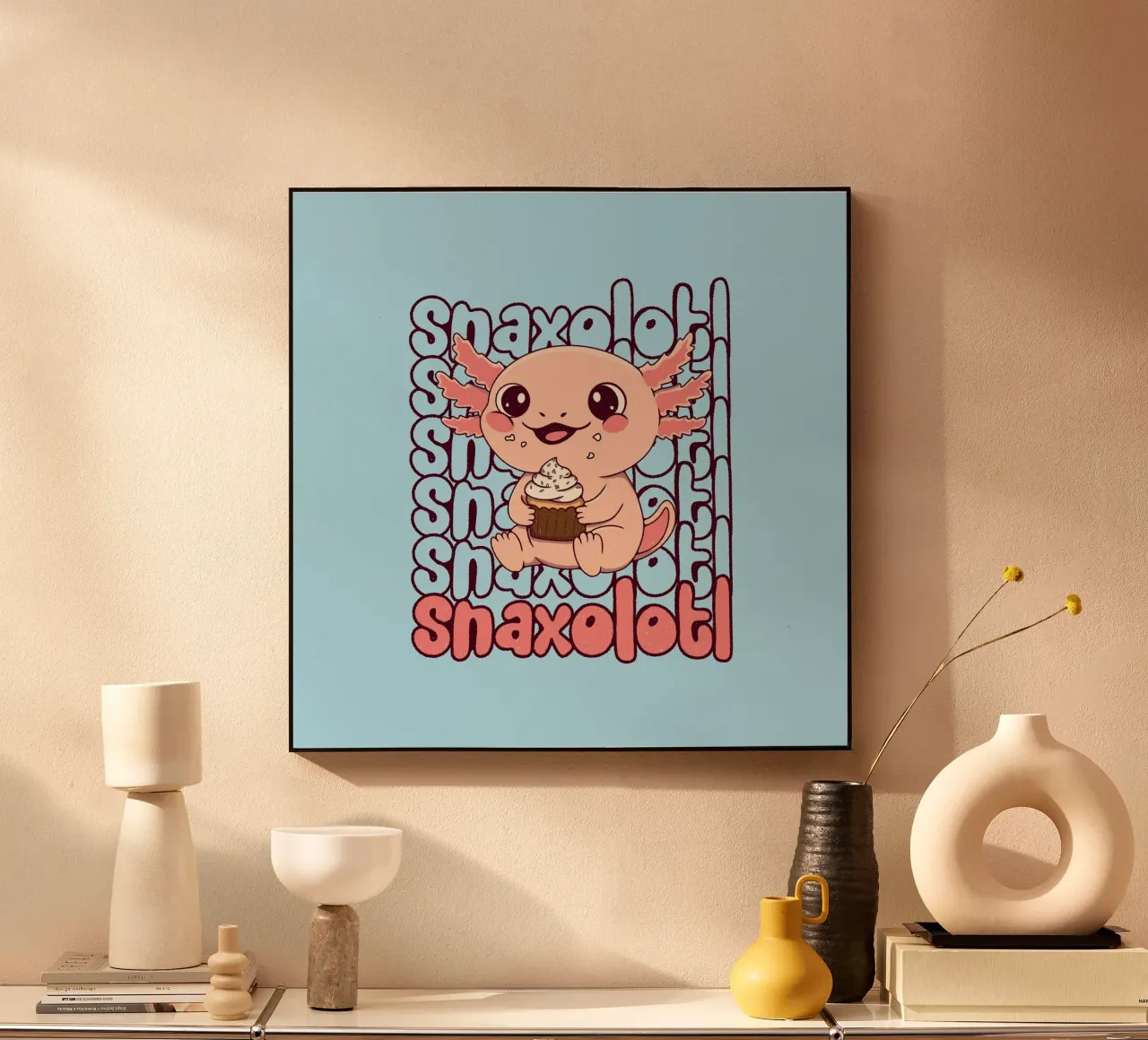 Snaxolotl plexiglass da Loobs
