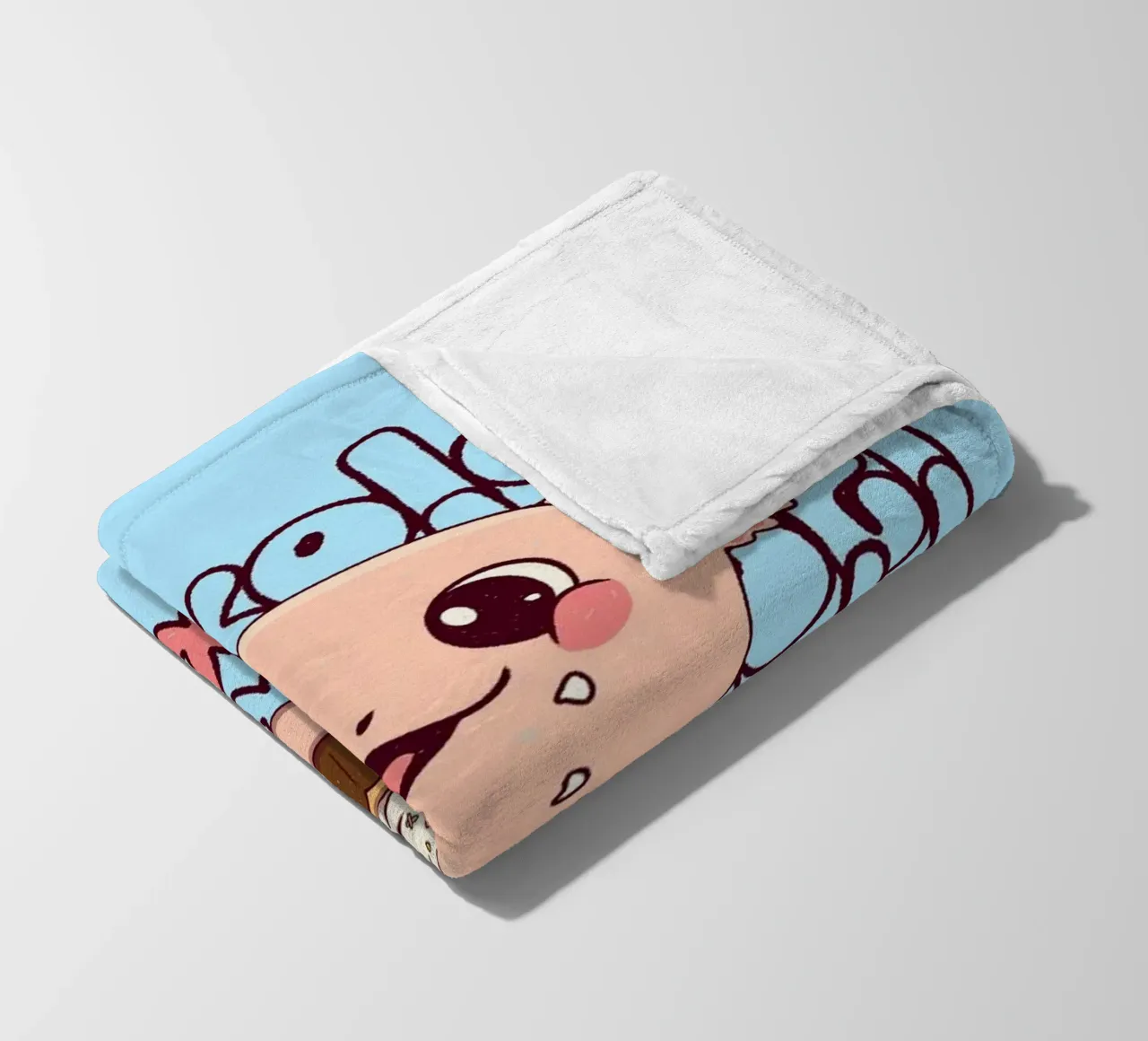Snaxolotl coperta in pile da Loobs