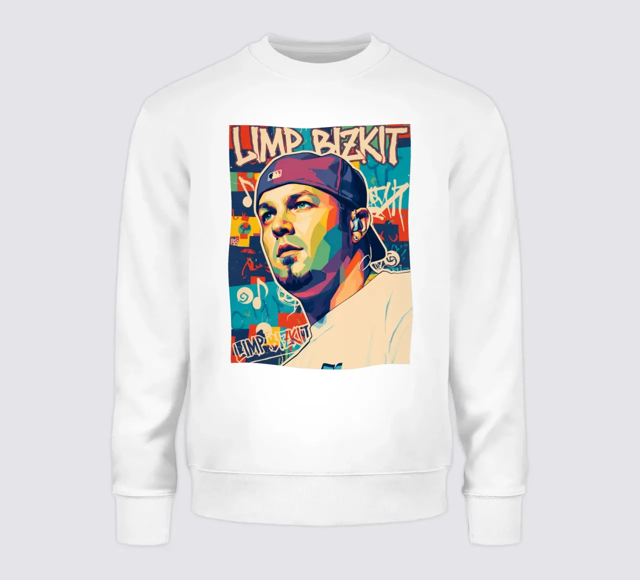 Fred Durst Limp Bizkit pop art felpa da Hantamrata