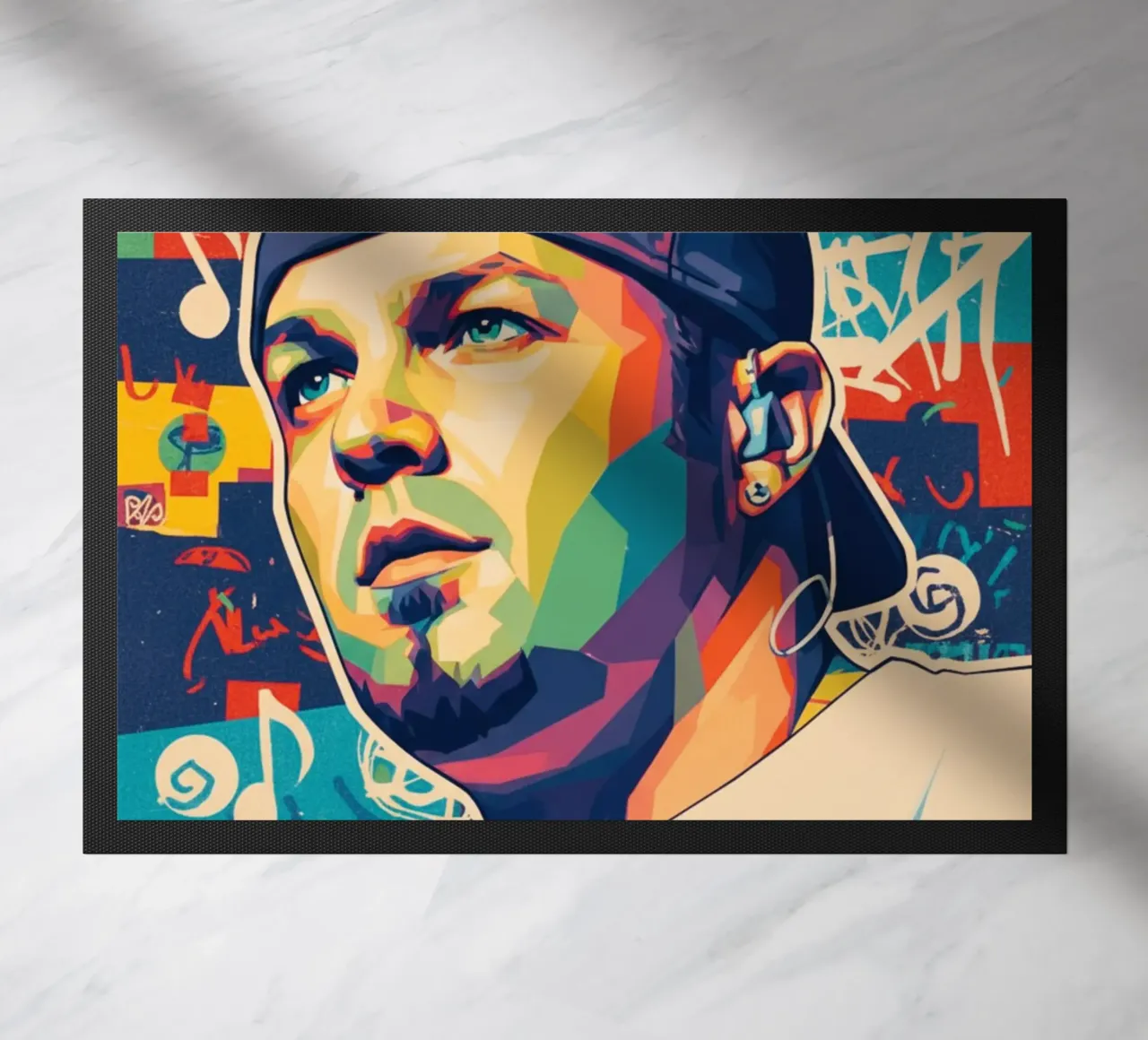 Fred Durst Limp Bizkit pop art zerbino da Hantamrata
