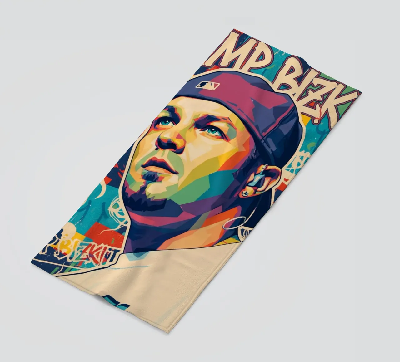 Fred Durst Limp Bizkit pop art telo mare da Hantamrata