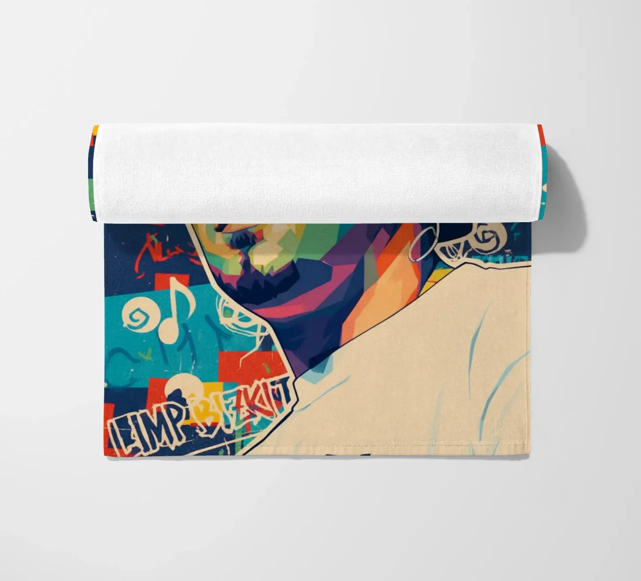 Fred Durst Limp Bizkit pop art telo mare da Hantamrata