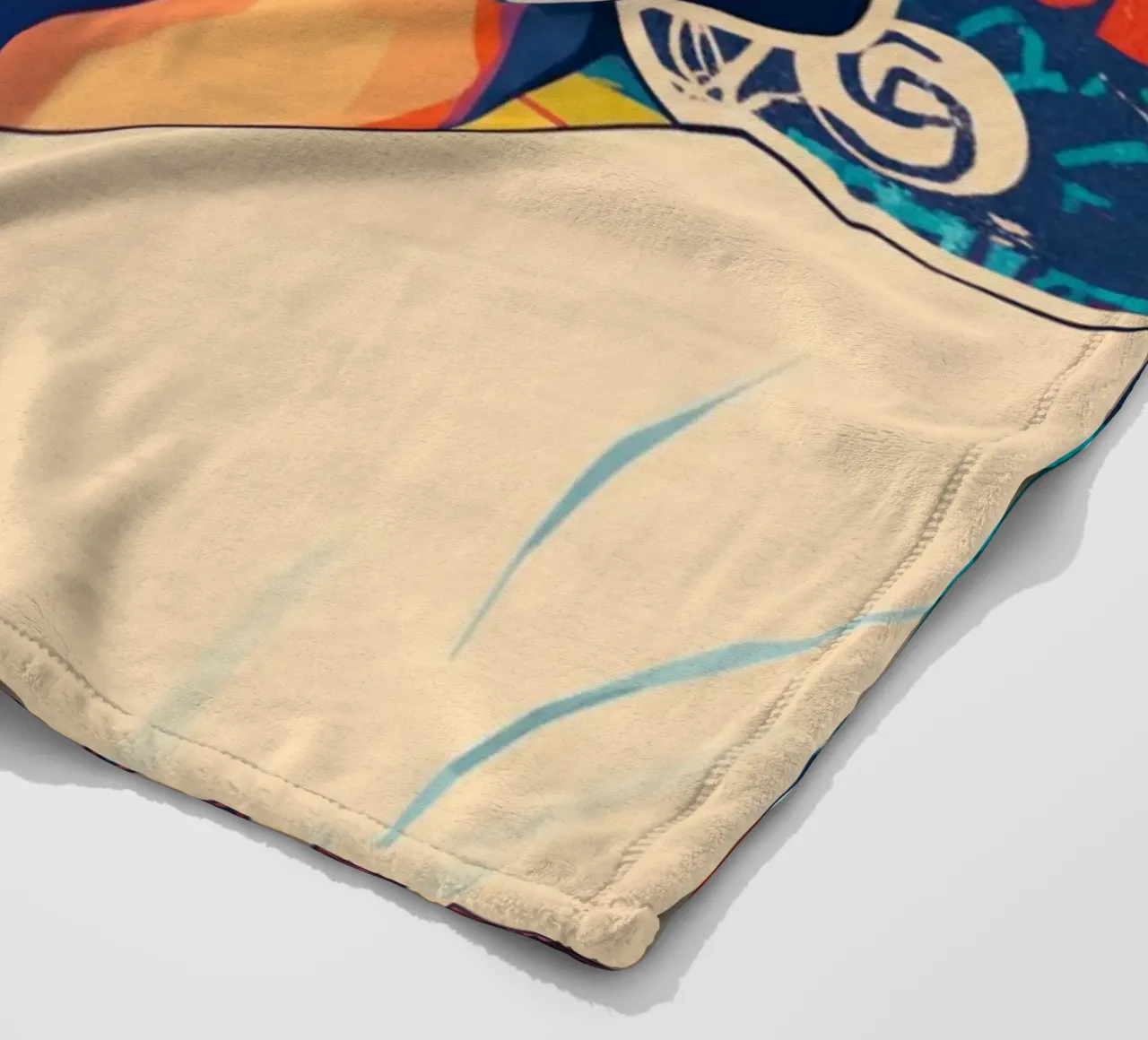 Fred Durst Limp Bizkit pop art coperta in pile da Hantamrata