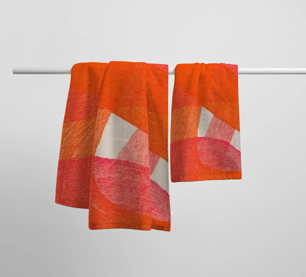 Ampi archi di colore asciugamano da bagno da Carinaprint