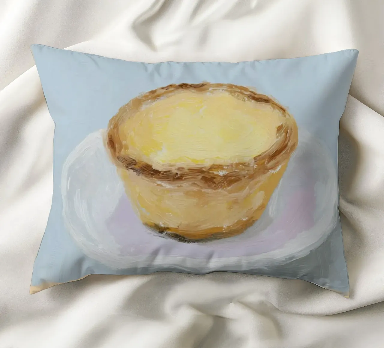 Pastel de nata portoghese cuscino da Carinaprint