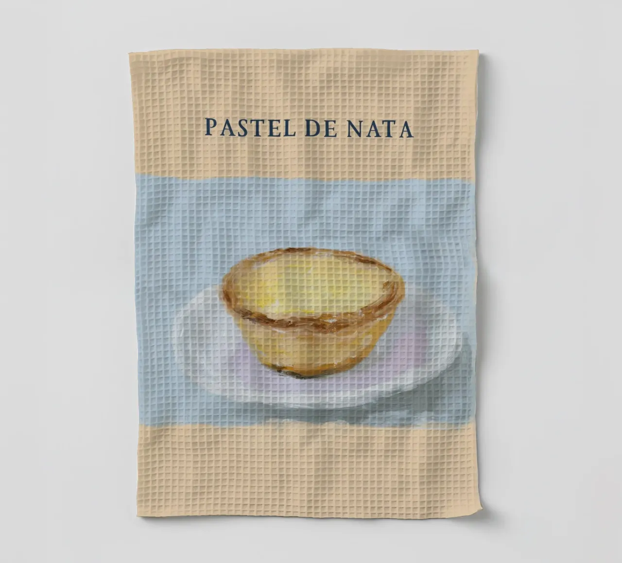 Pastel de nata portoghese canovaccio da cucina da Carinaprint
