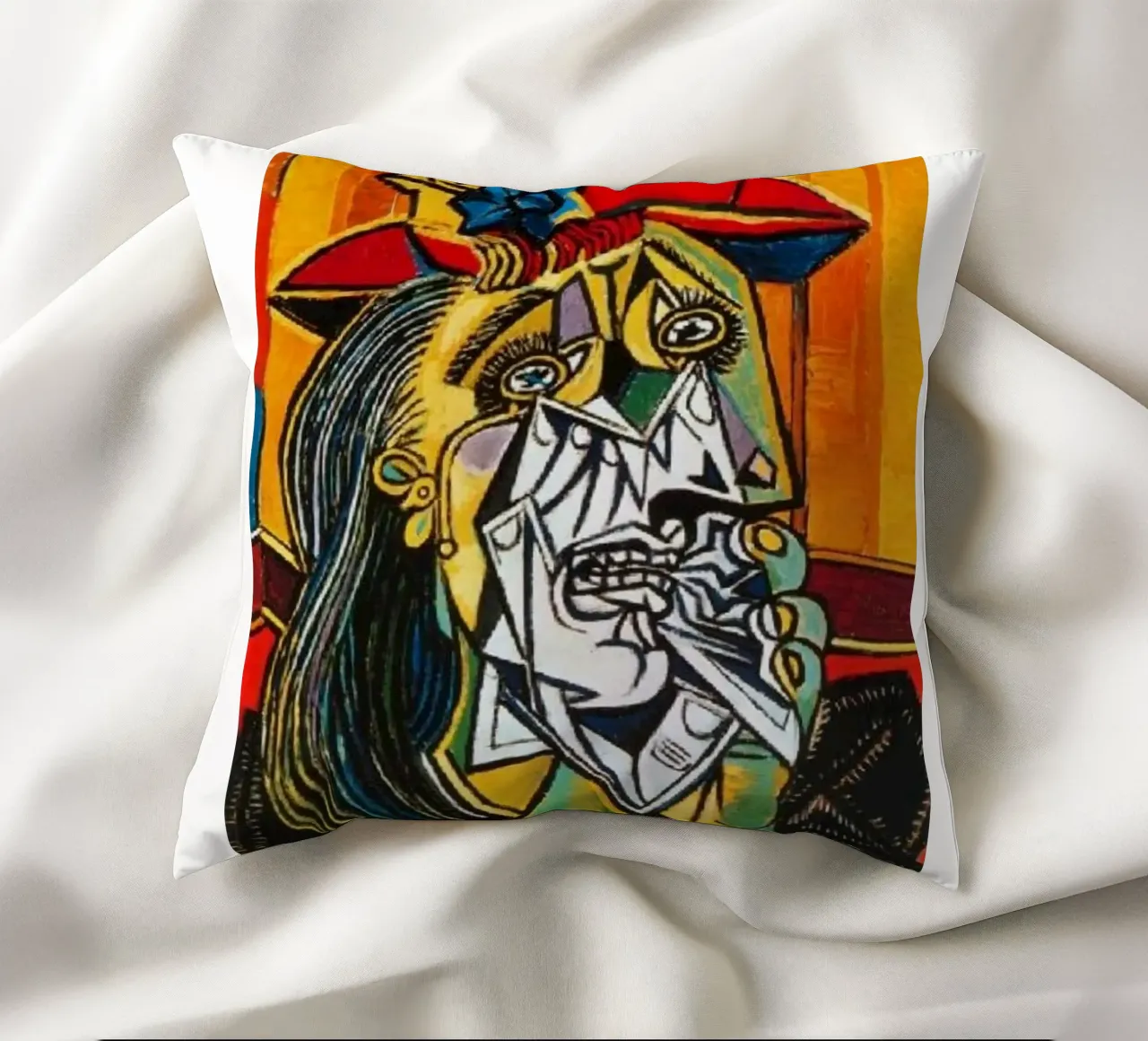 donna triste pablo picasso cuscino da eternal nino