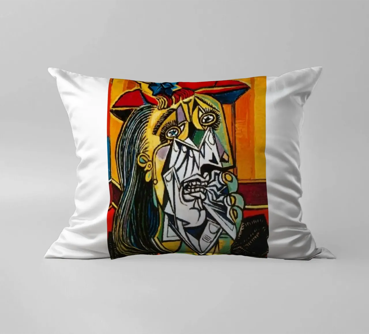 donna triste pablo picasso cuscino da eternal nino