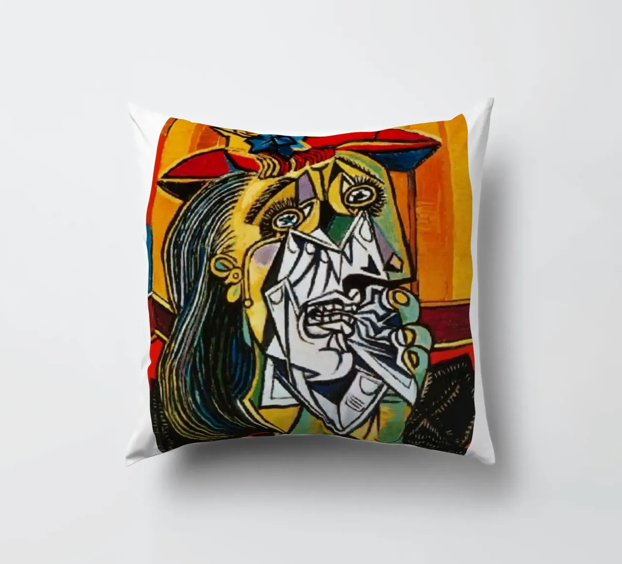 donna triste pablo picasso cuscino da eternal nino