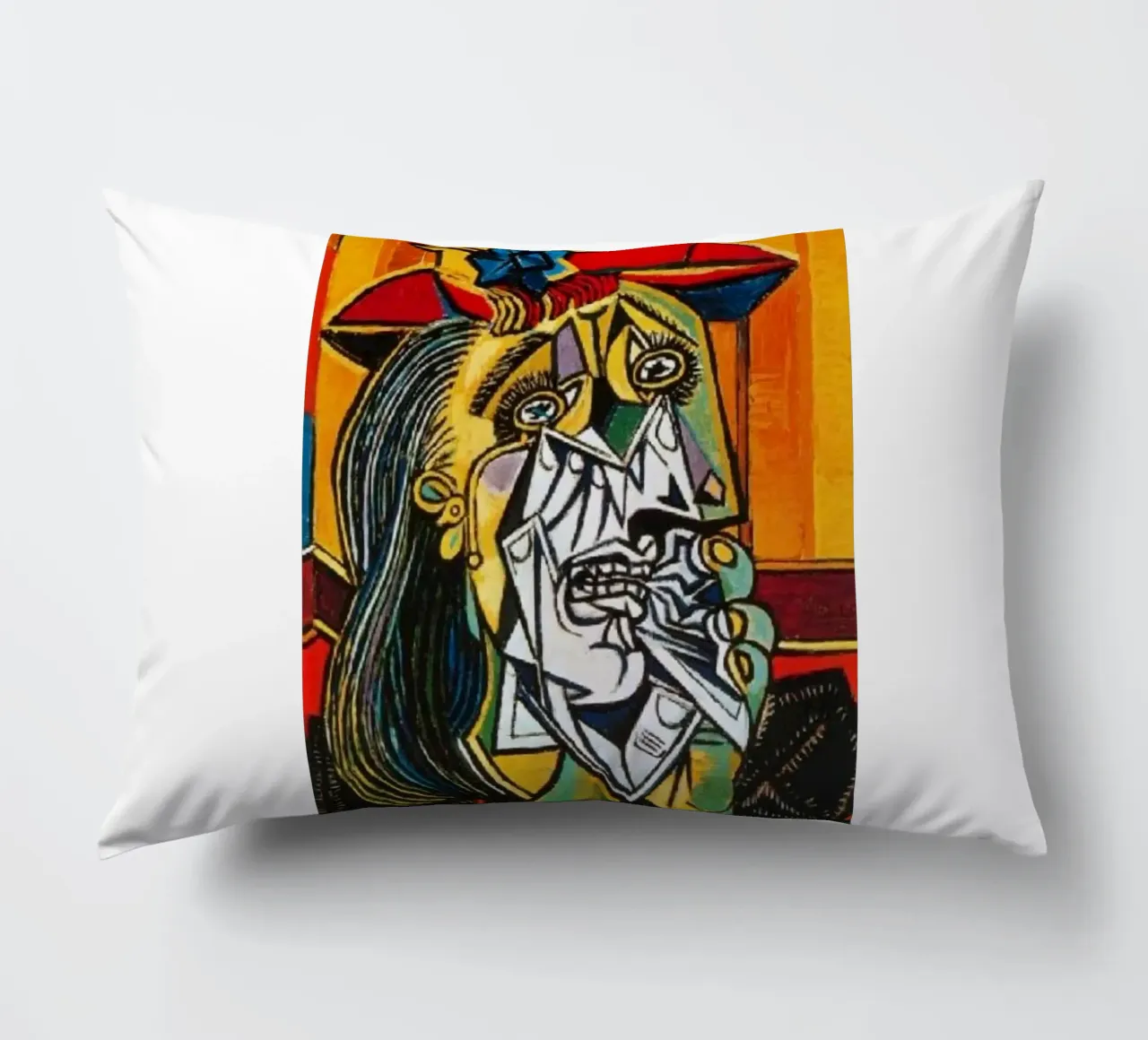donna triste pablo picasso cuscino da eternal nino