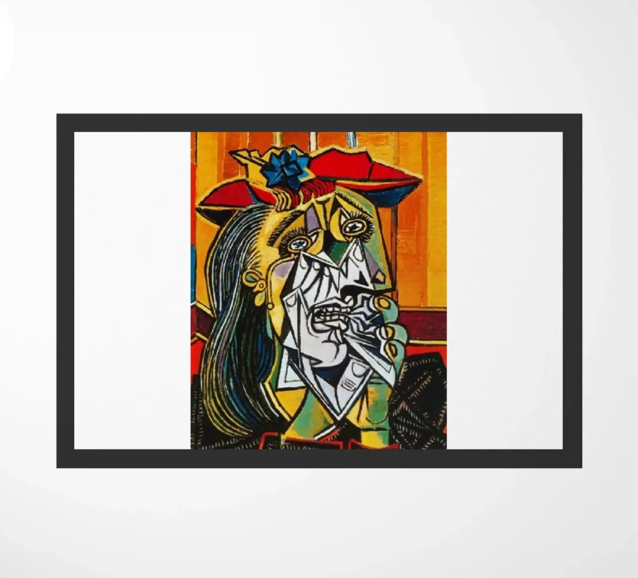 donna triste pablo picasso zerbino da eternal nino