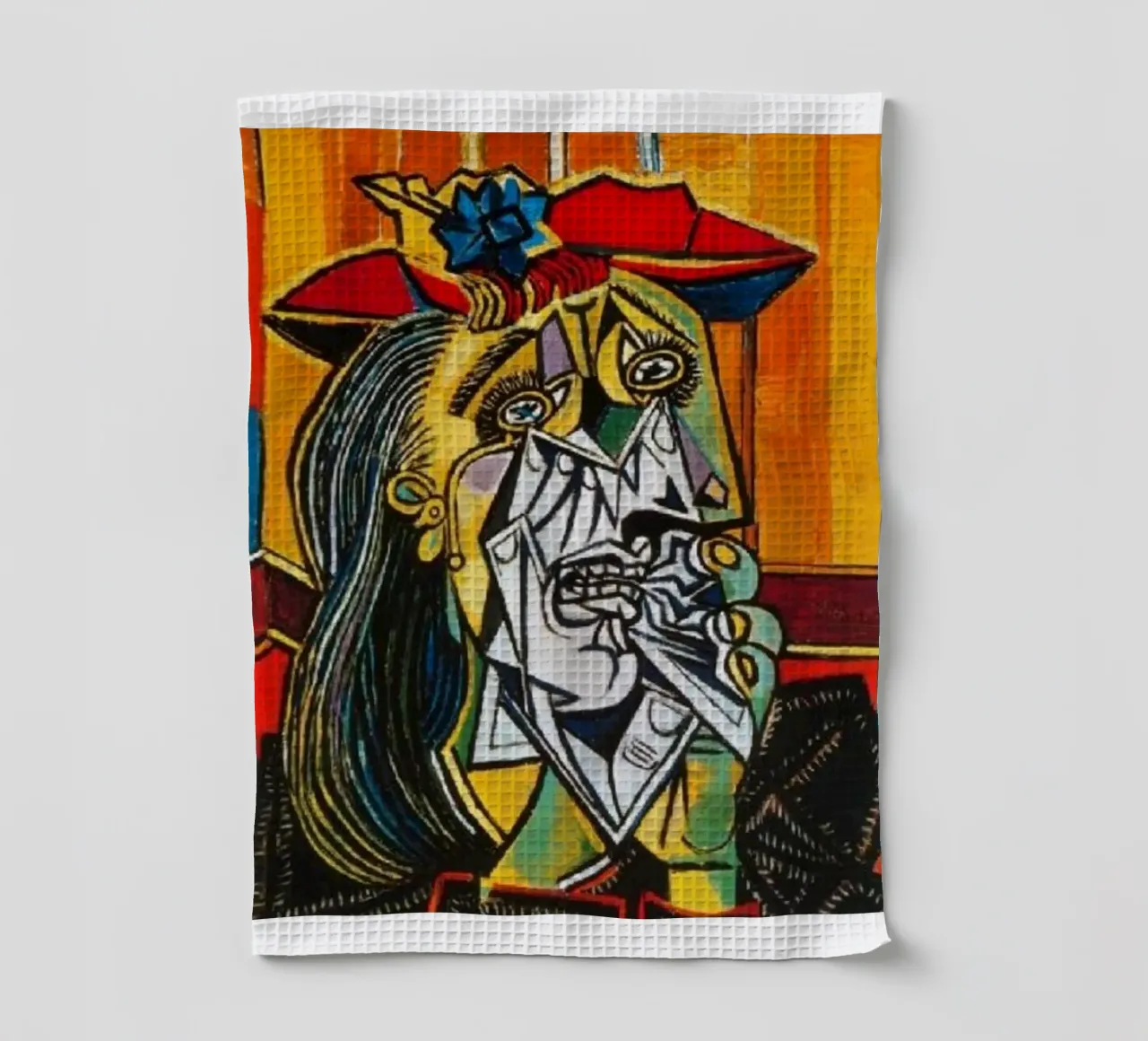 donna triste pablo picasso canovaccio da cucina da eternal nino