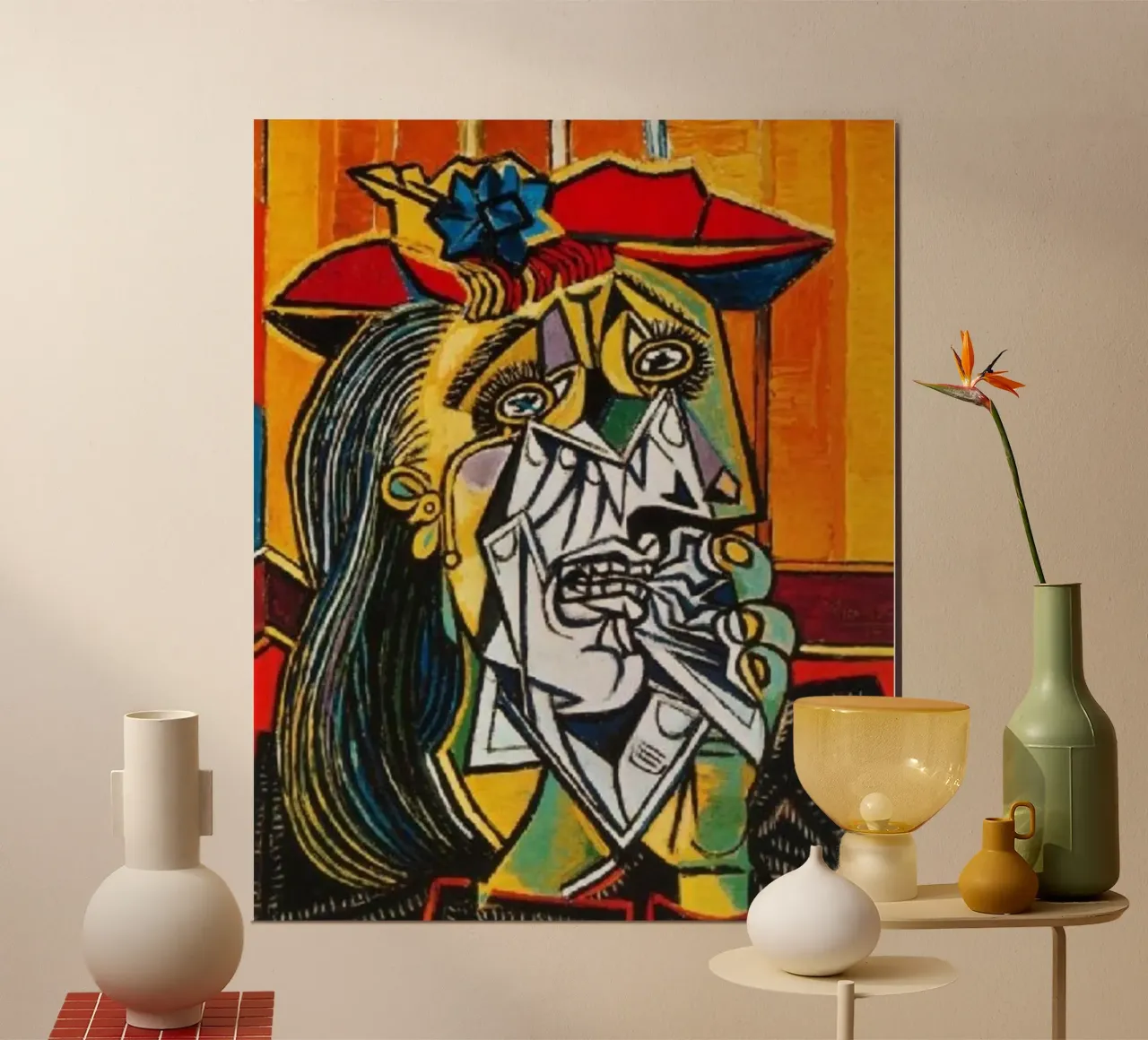donna triste pablo picasso carta hahnemühle da eternal nino