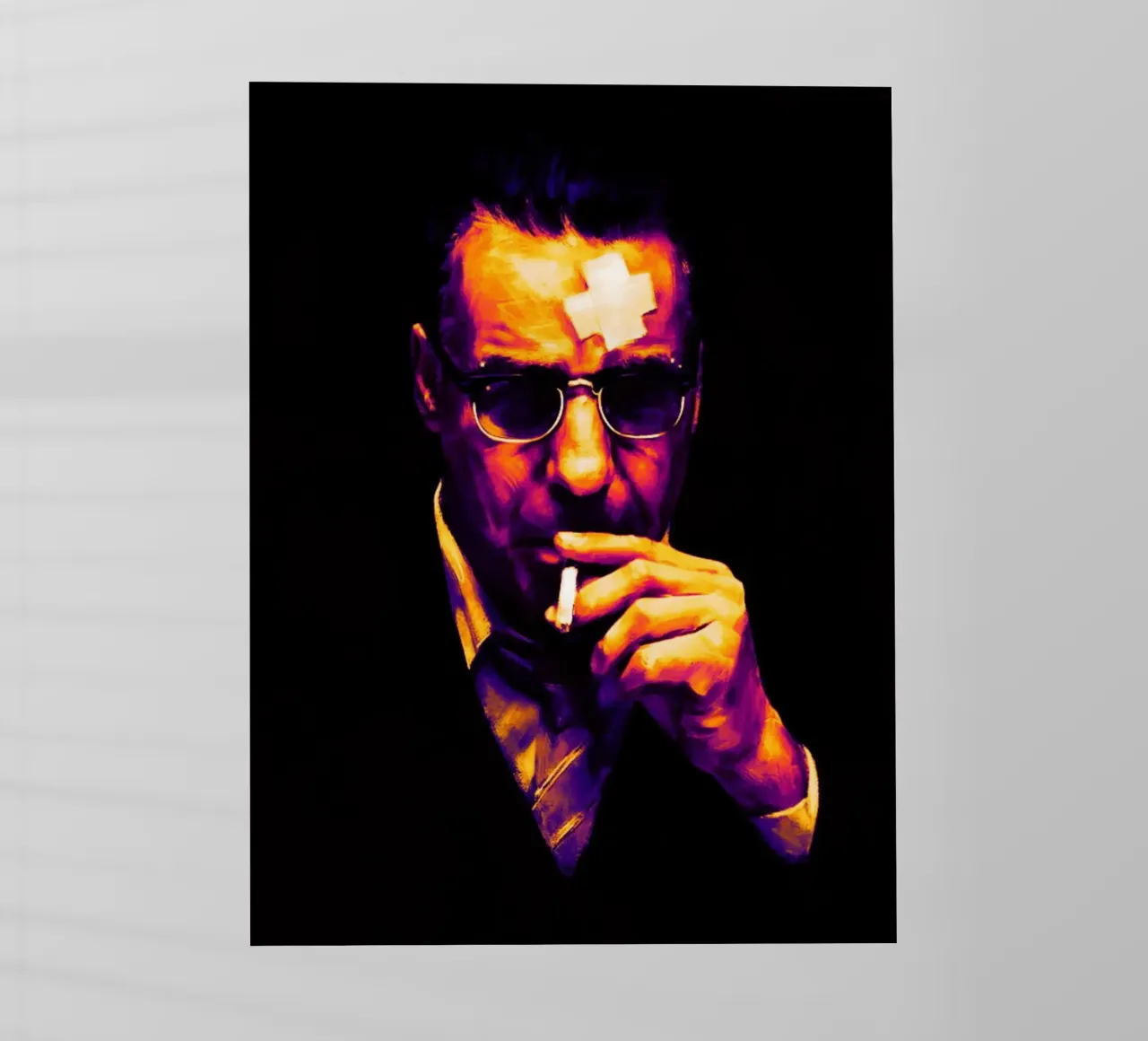 Till Lindemann - Rammstein pellicola backlit da Lembayung art
