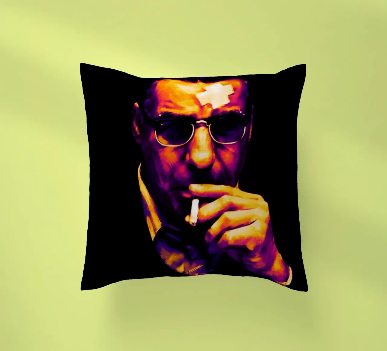 Till Lindemann - Rammstein cuscino da Lembayung art