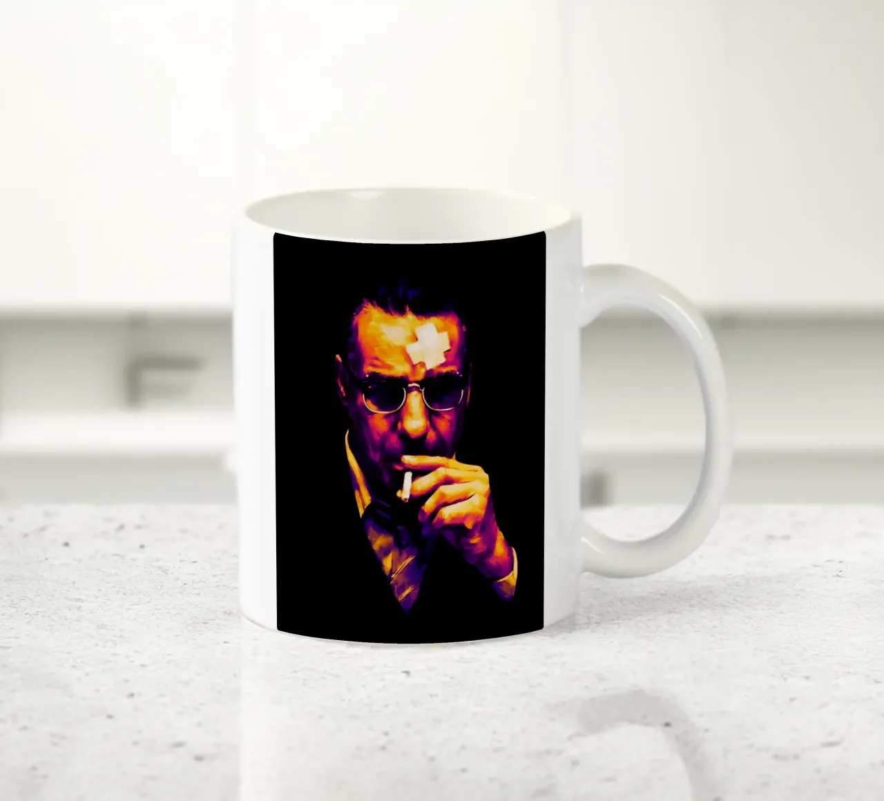 Till Lindemann - Rammstein tazza in ceramica da Lembayung art