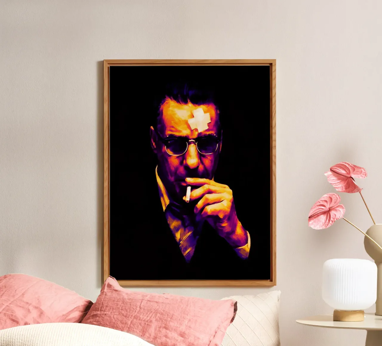 Till Lindemann - Rammstein alluminio dibond da Lembayung art