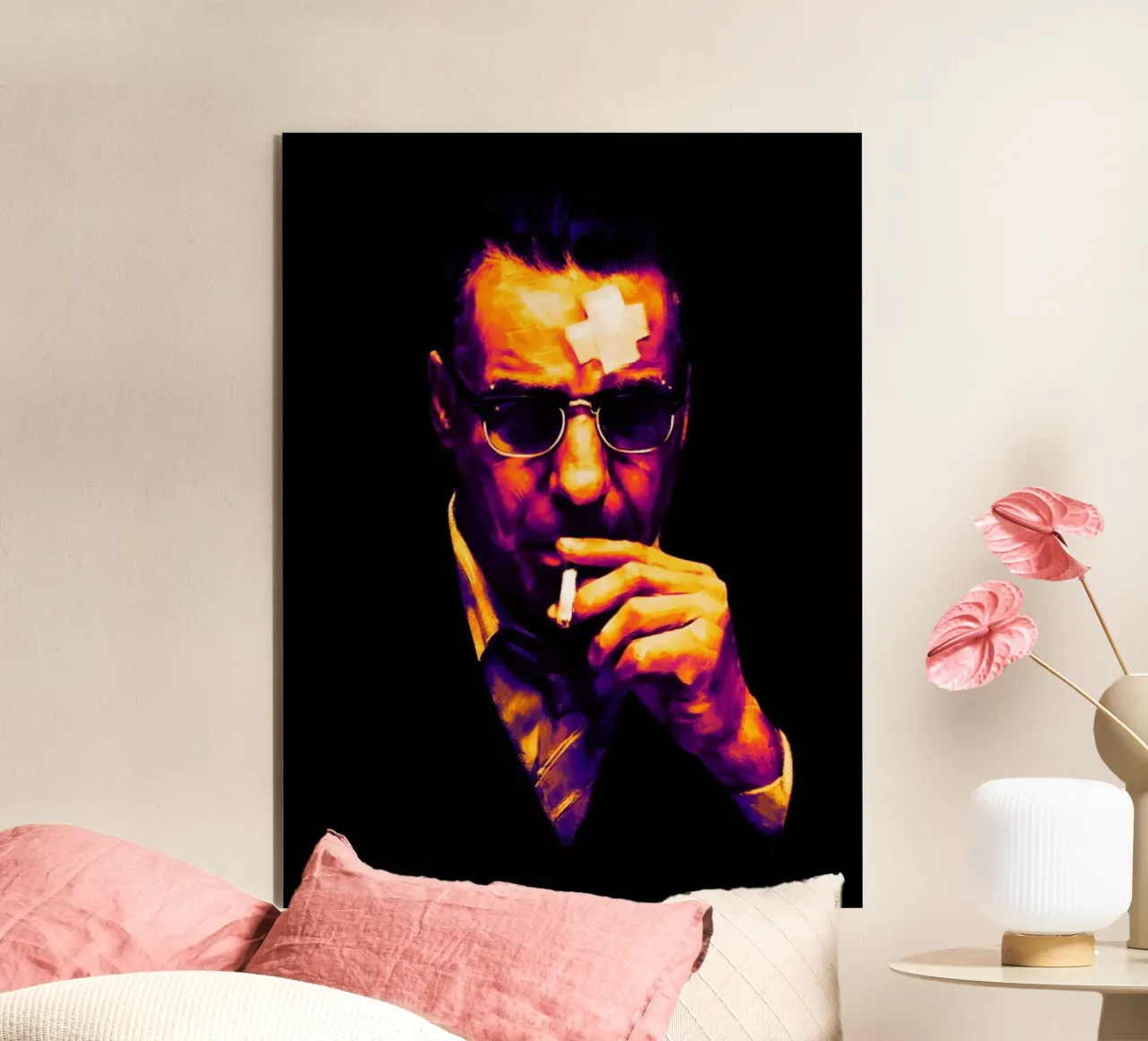 Till Lindemann - Rammstein alluminio dibond da Lembayung art