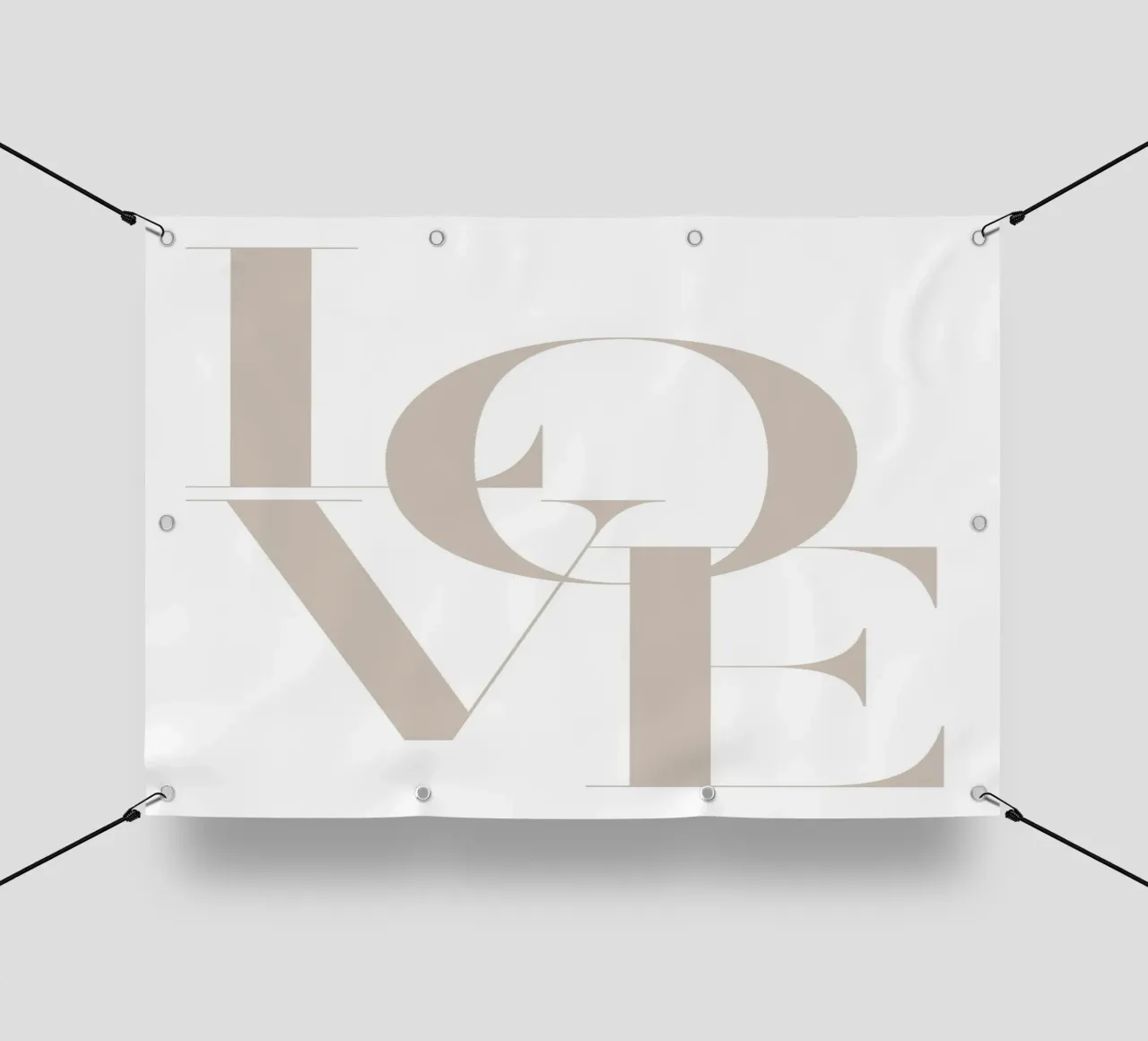 L'amore telo in pvc da Tilo Kellner