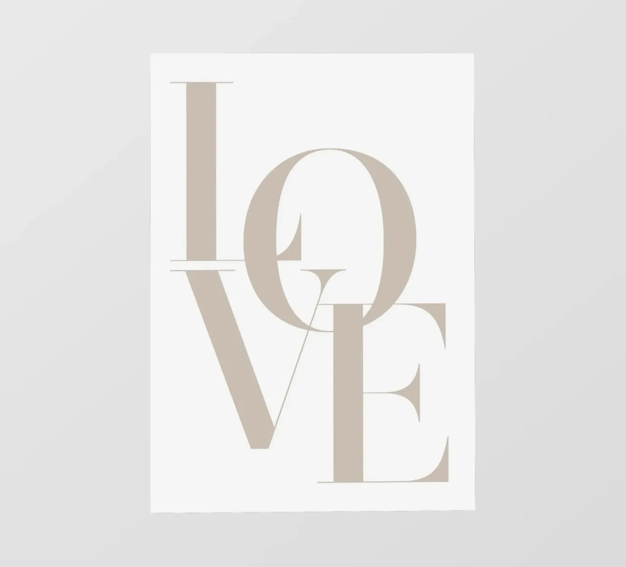 L'amore telo in pvc da Tilo Kellner