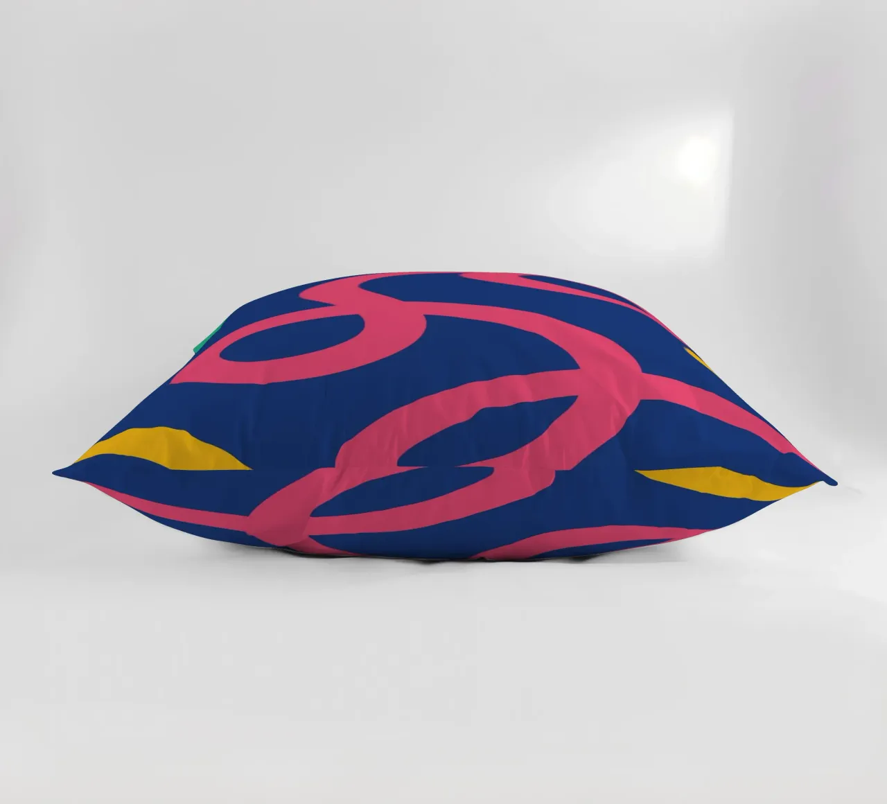 Linea arricciata colorata cuscino da galihstudio