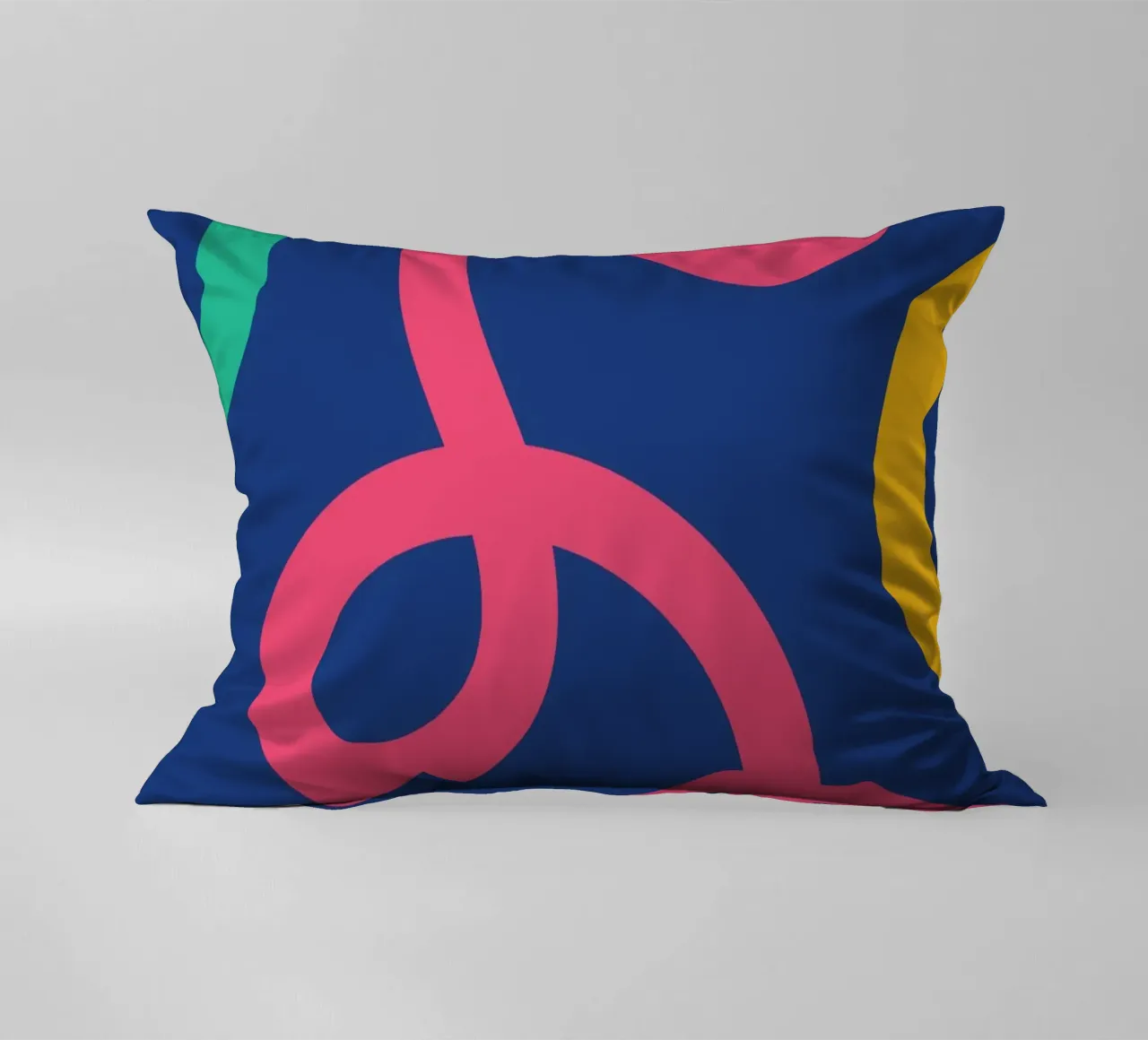 Linea arricciata colorata cuscino da galihstudio