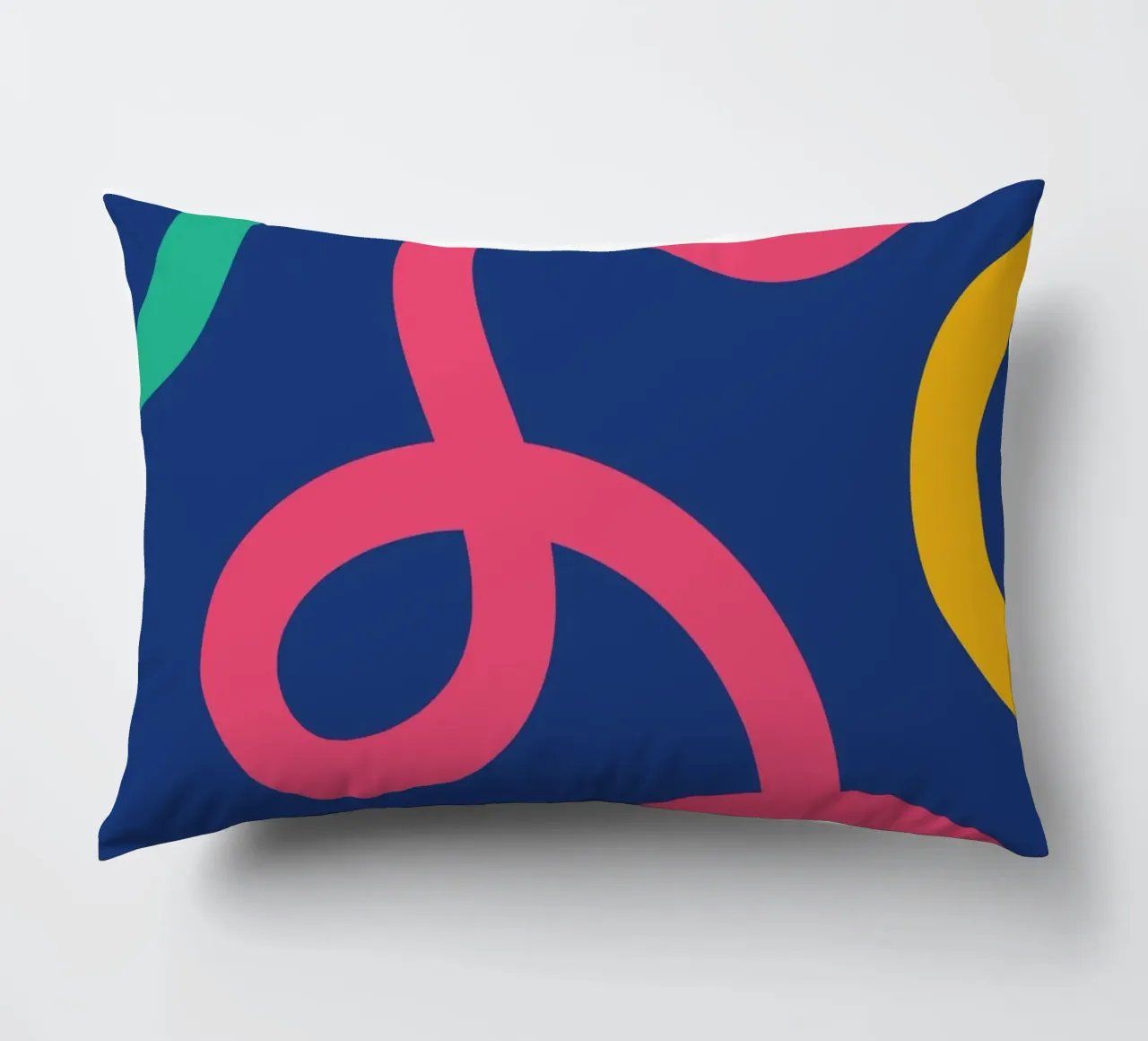 Linea arricciata colorata cuscino da galihstudio