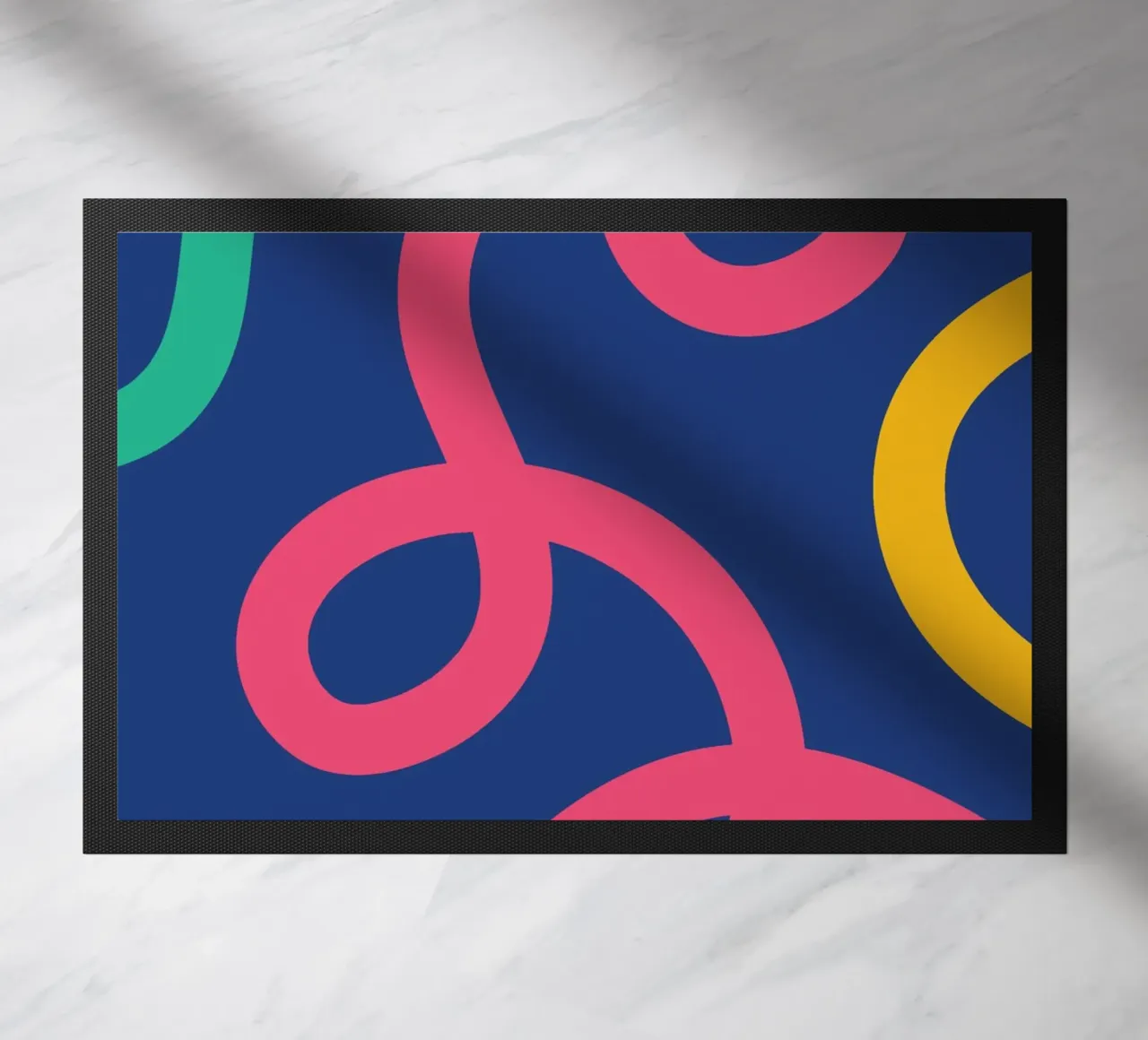 Linea arricciata colorata zerbino da galihstudio
