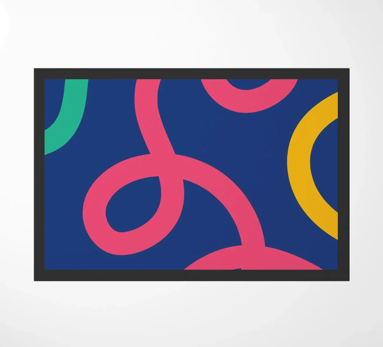 Linea arricciata colorata zerbino da galihstudio