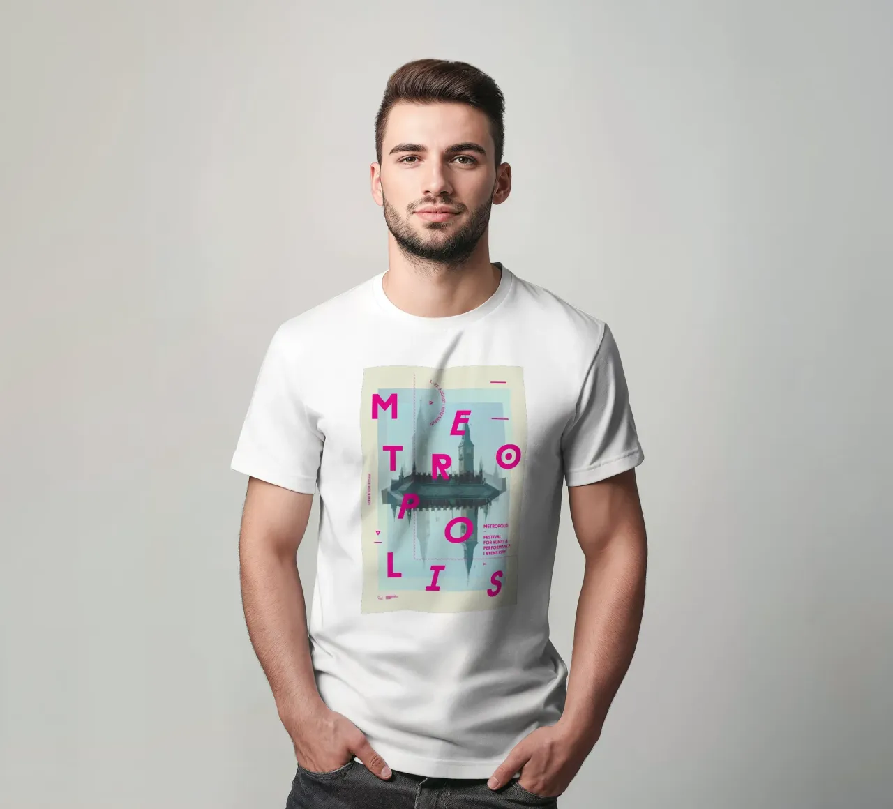 Metropolis1 t-shirt da Andreas Jarner