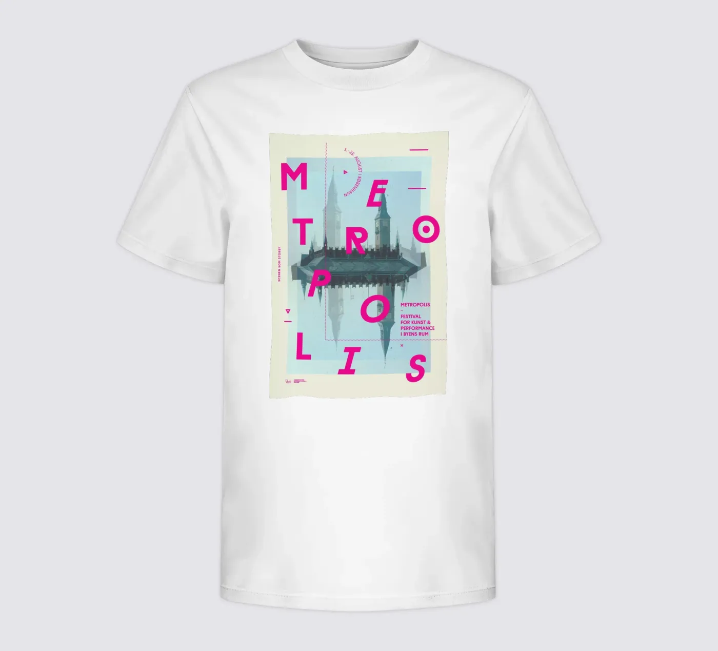 Metropolis1 t-shirt bambini da Andreas Jarner