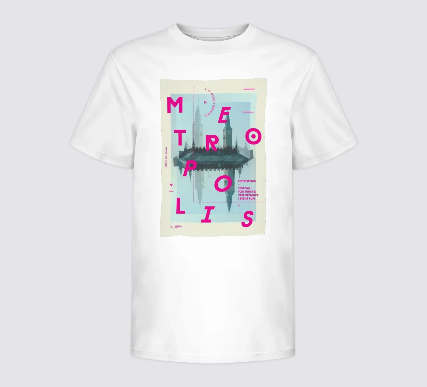 Metropolis1 t-shirt bambini da Andreas Jarner