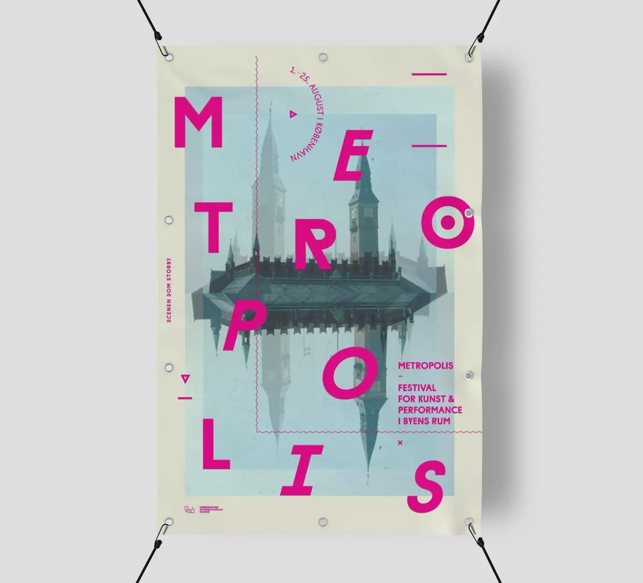 Metropolis1 telo in pvc da Andreas Jarner