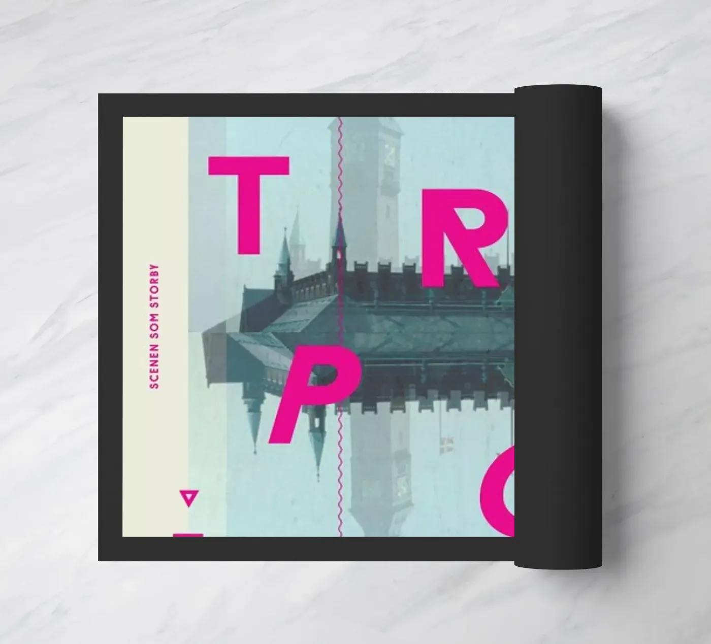 Metropolis1 doormat by Andreas Jarner