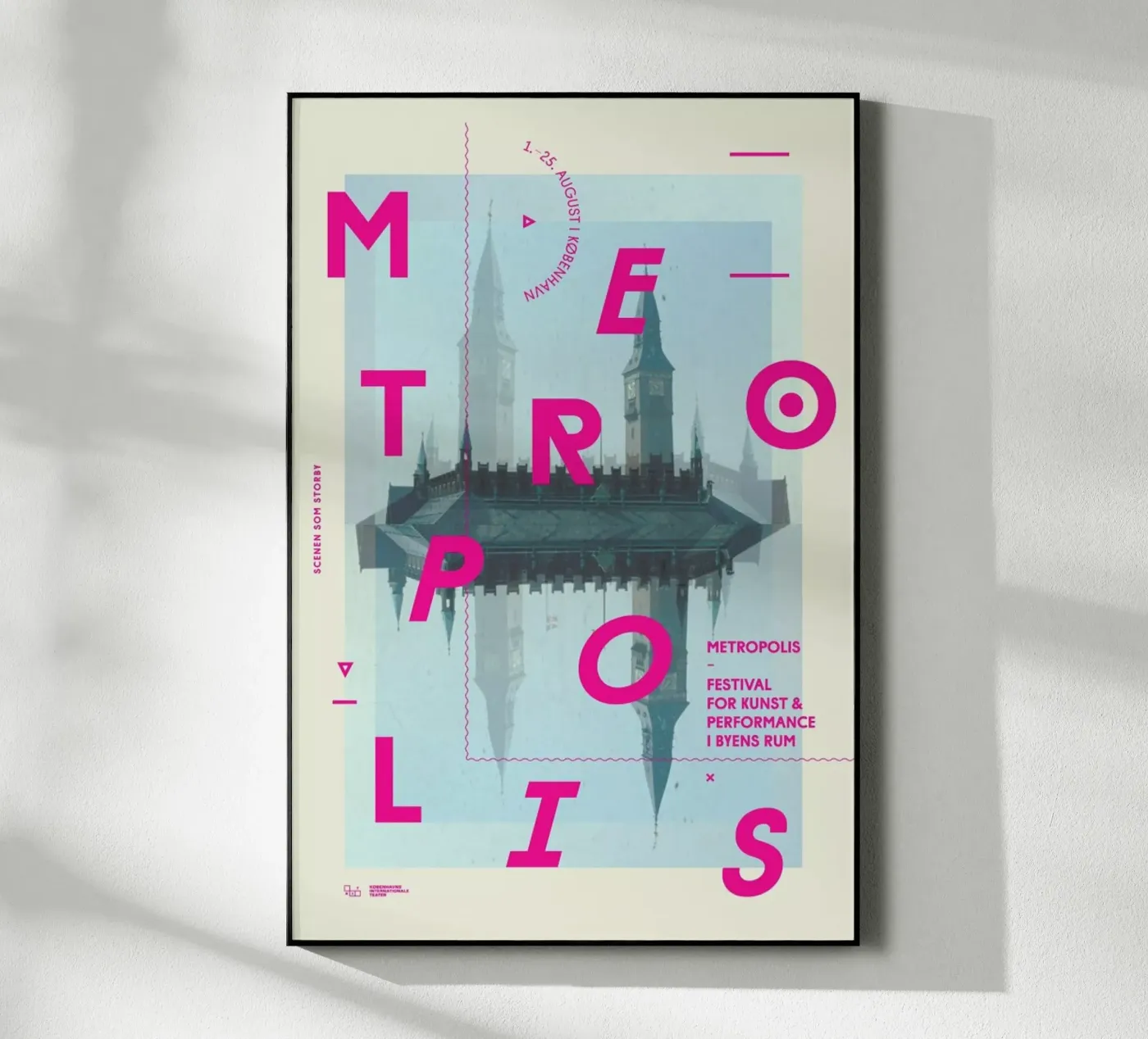 Metropolis1 acryl van Andreas Jarner