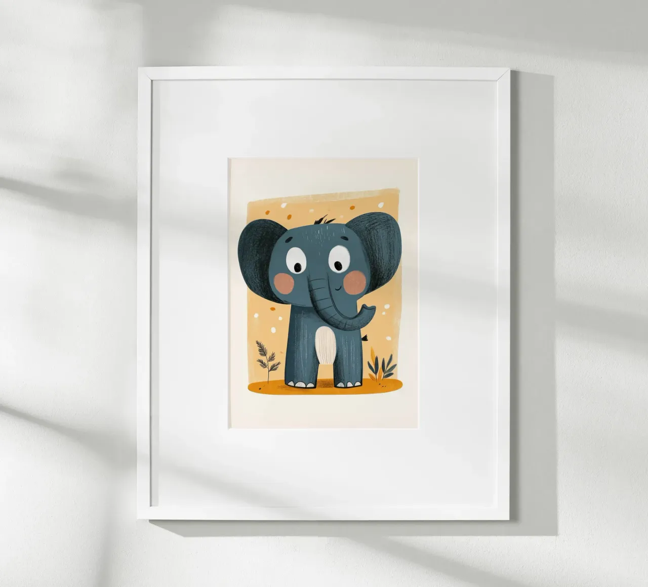 Cute Cartoon Elephant poster by ORION