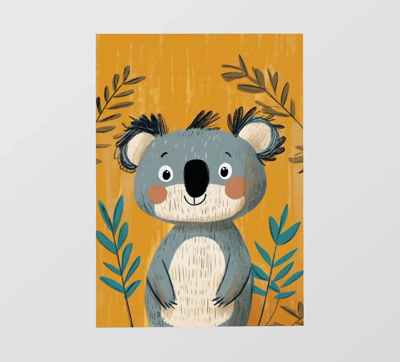 Illustrazione di un simpatico Koala telo in pvc da ORION