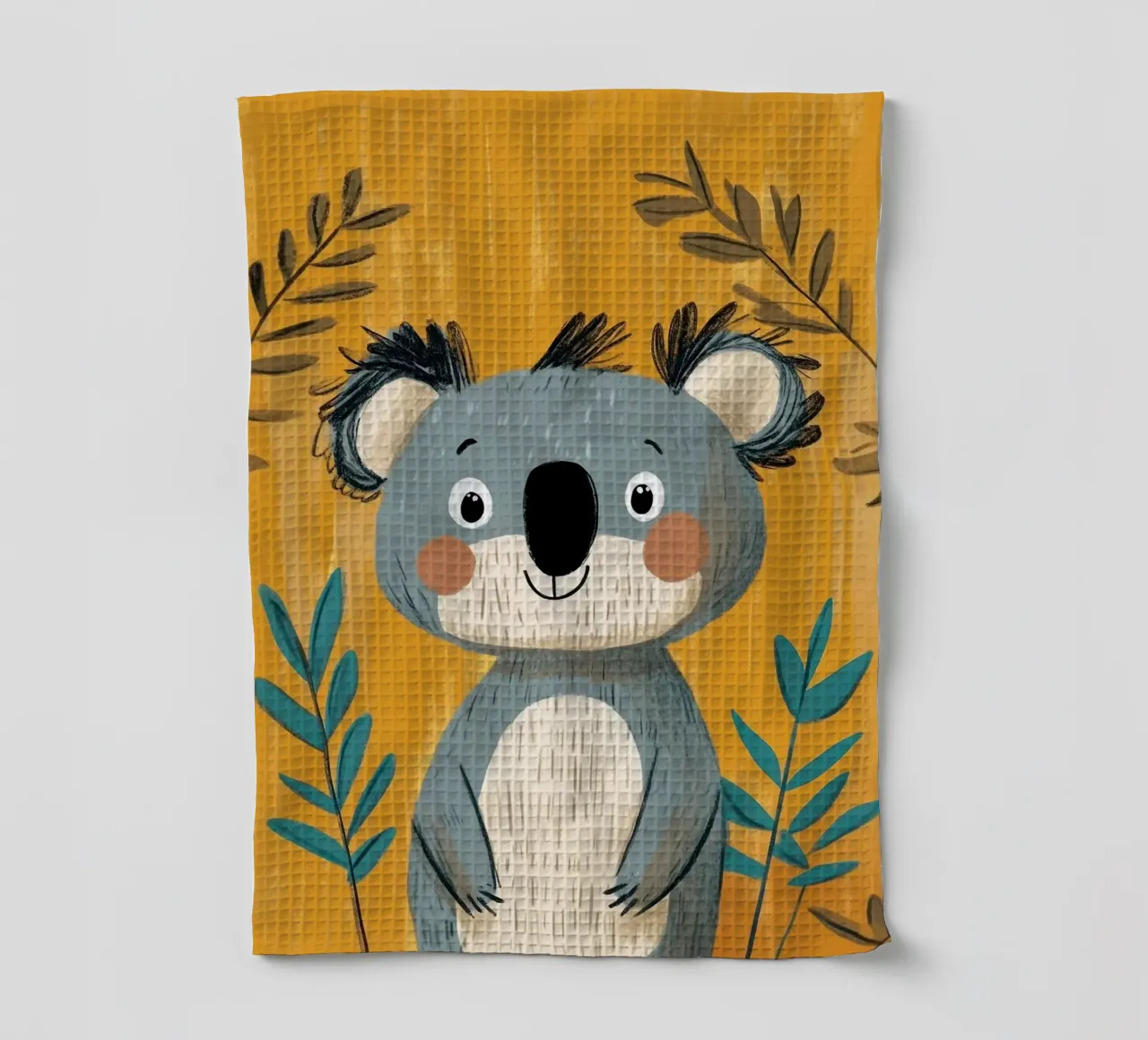 Illustrazione di un simpatico Koala canovaccio da cucina da ORION