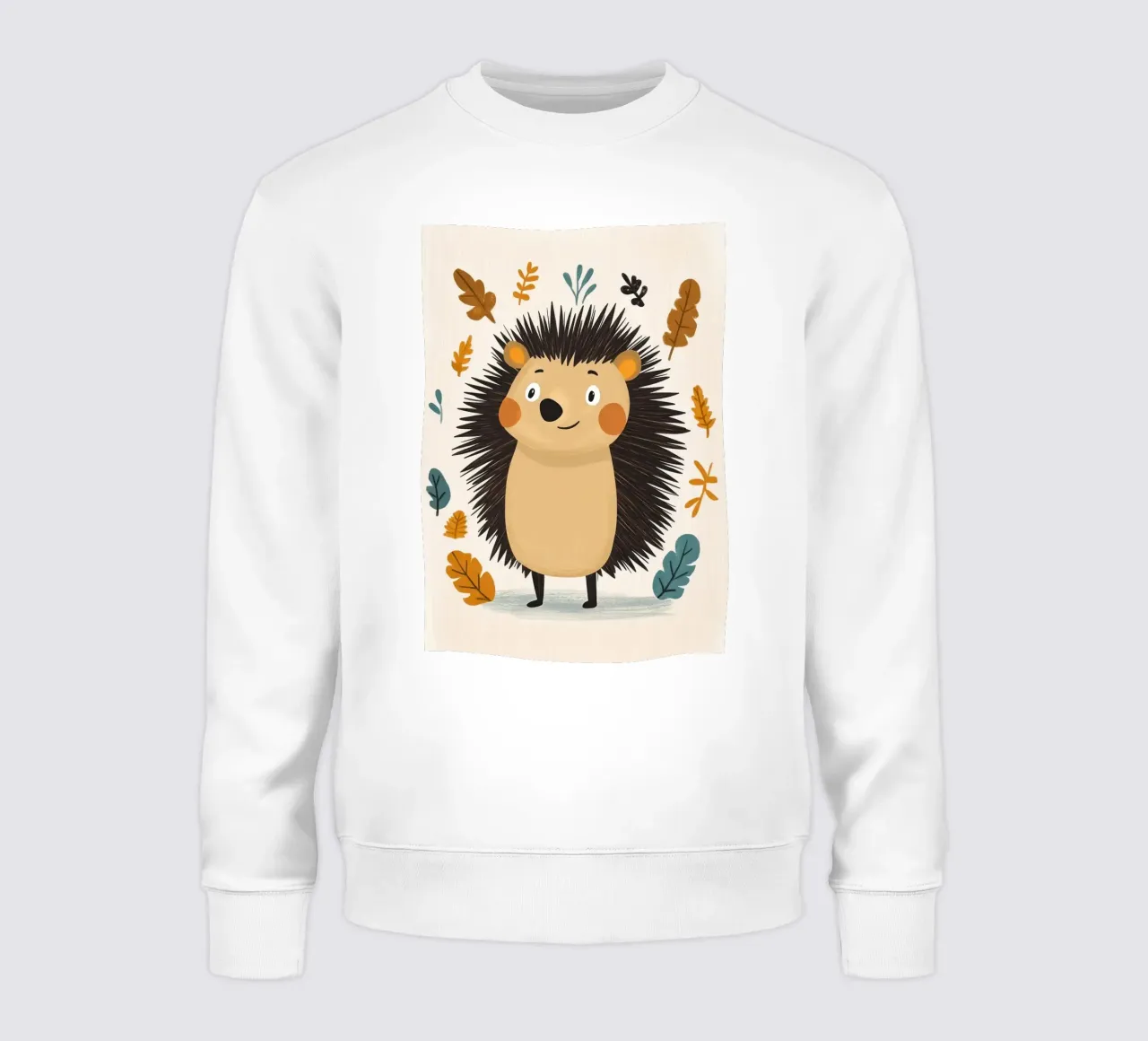 Simpática ilustración de un erizo sudadera de ORION