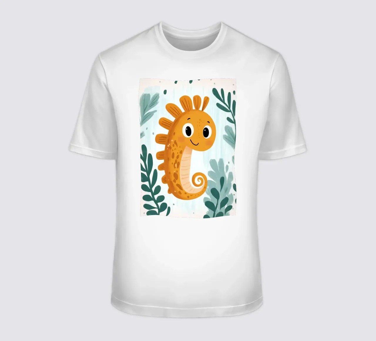 Illustration d'un hippocampe mignon t-shirt de ORION