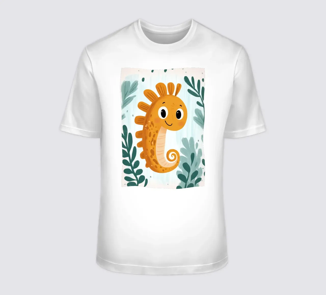 Illustration d'un hippocampe mignon t-shirt de ORION