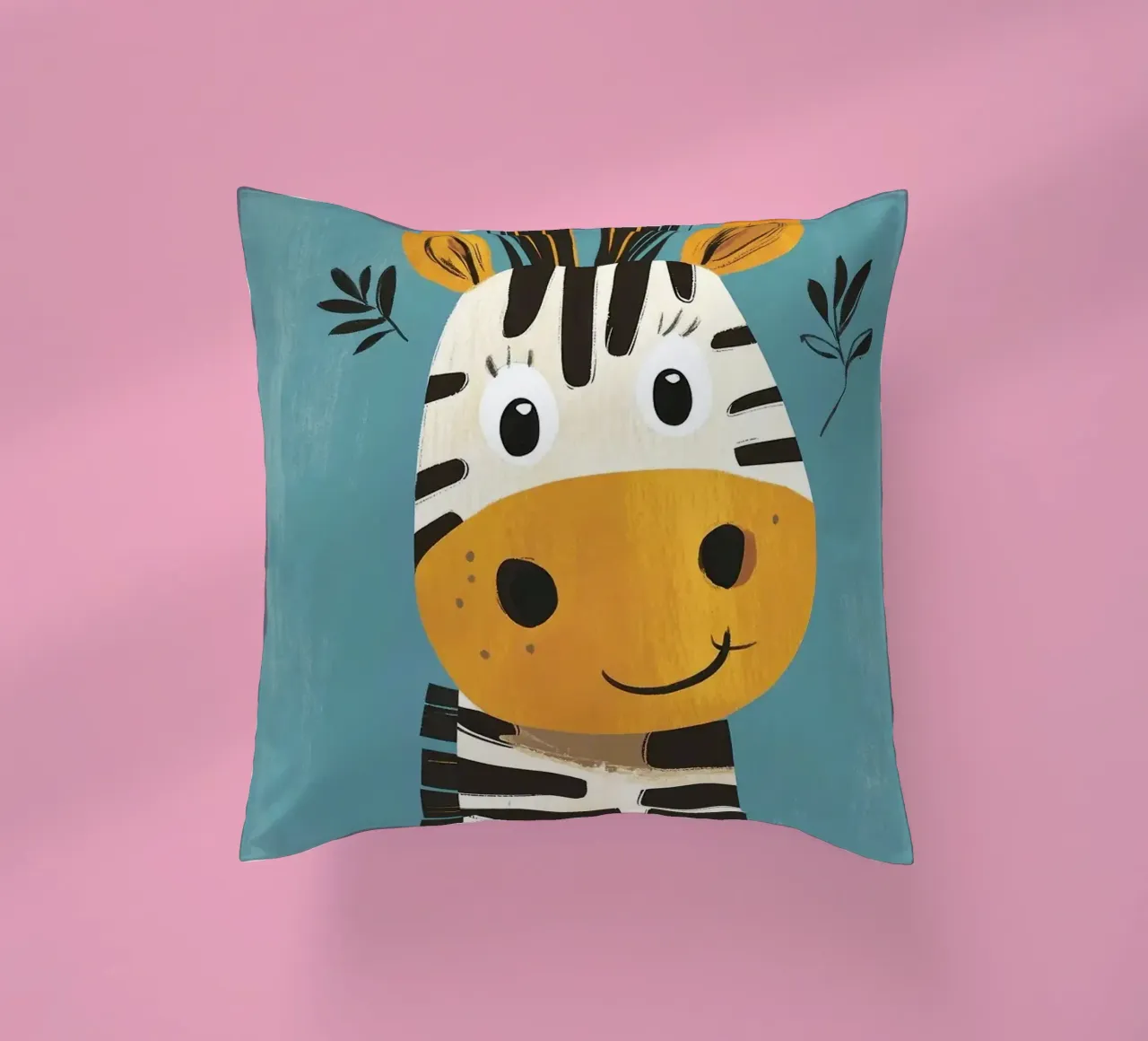 Illustrazione di una simpatica zebra cuscino da ORION