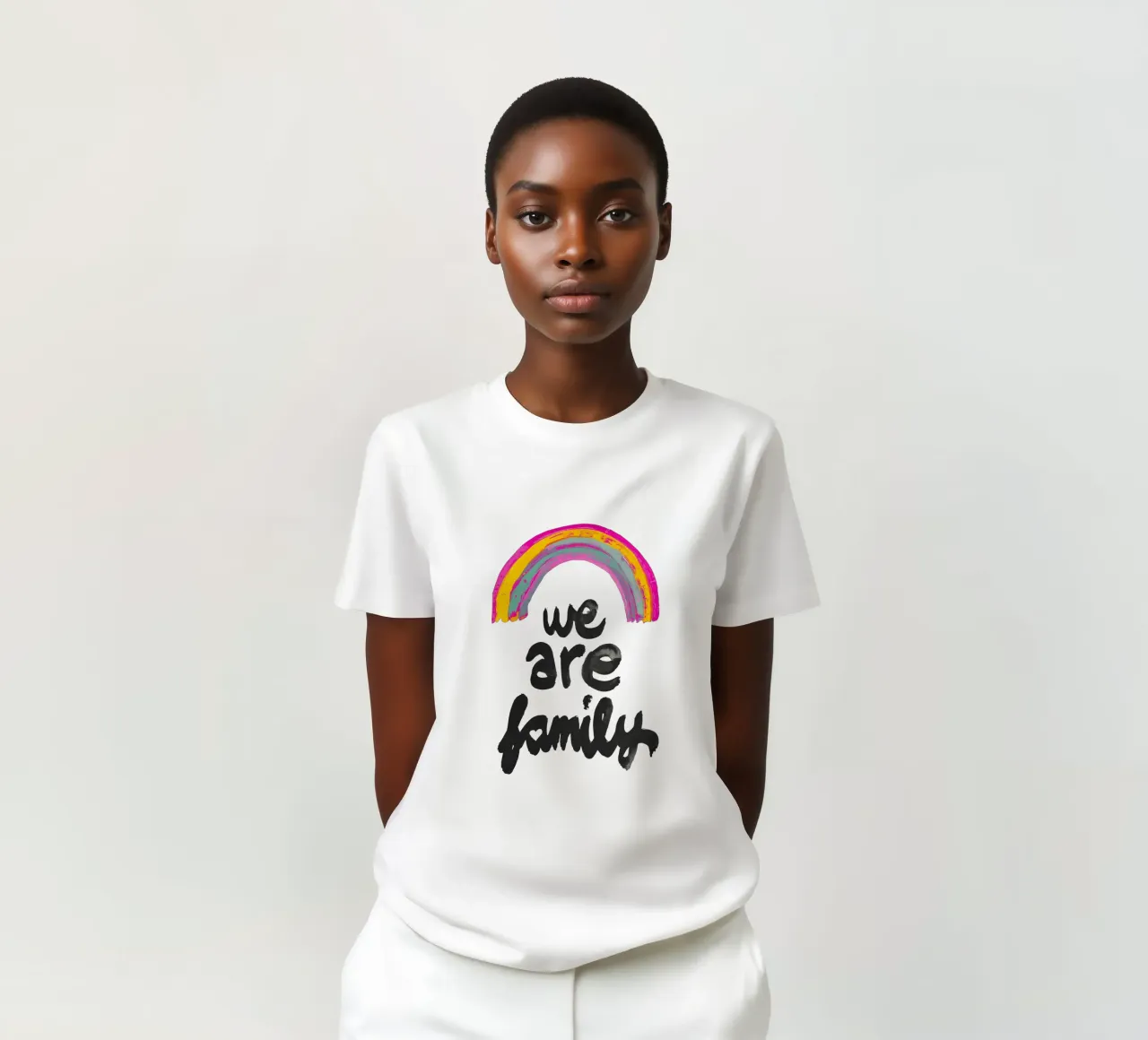 We Are Family (Without Background) t-shirt da treechild