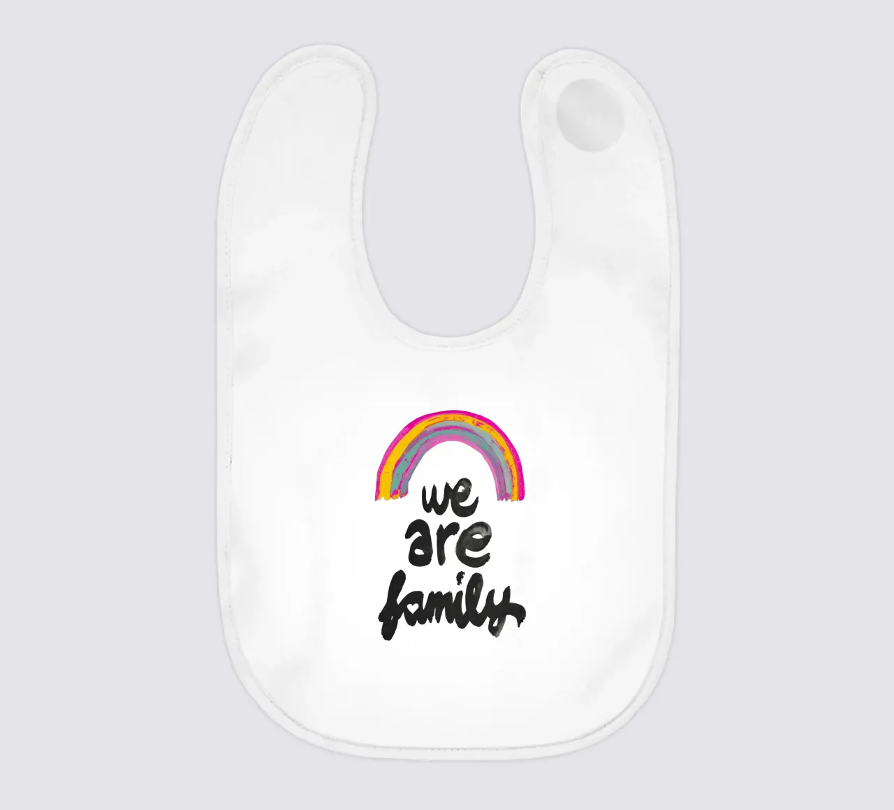 We Are Family (Without Background) bavaglino da treechild