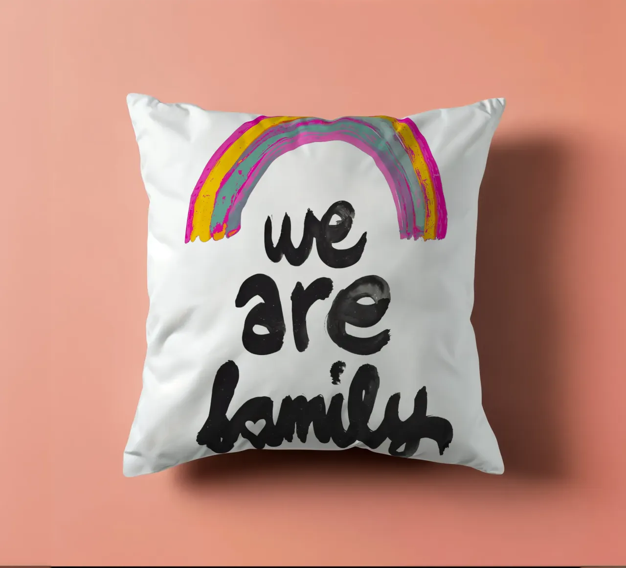 We Are Family (Without Background) cuscino da treechild