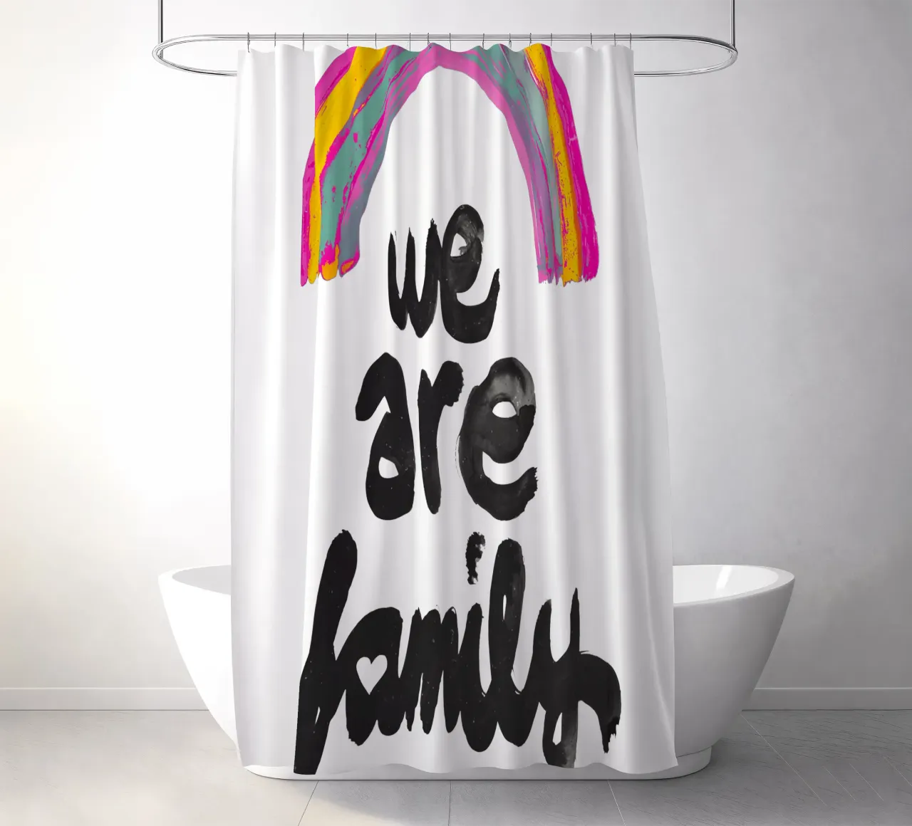 We Are Family (Without Background) tenda da doccia da treechild