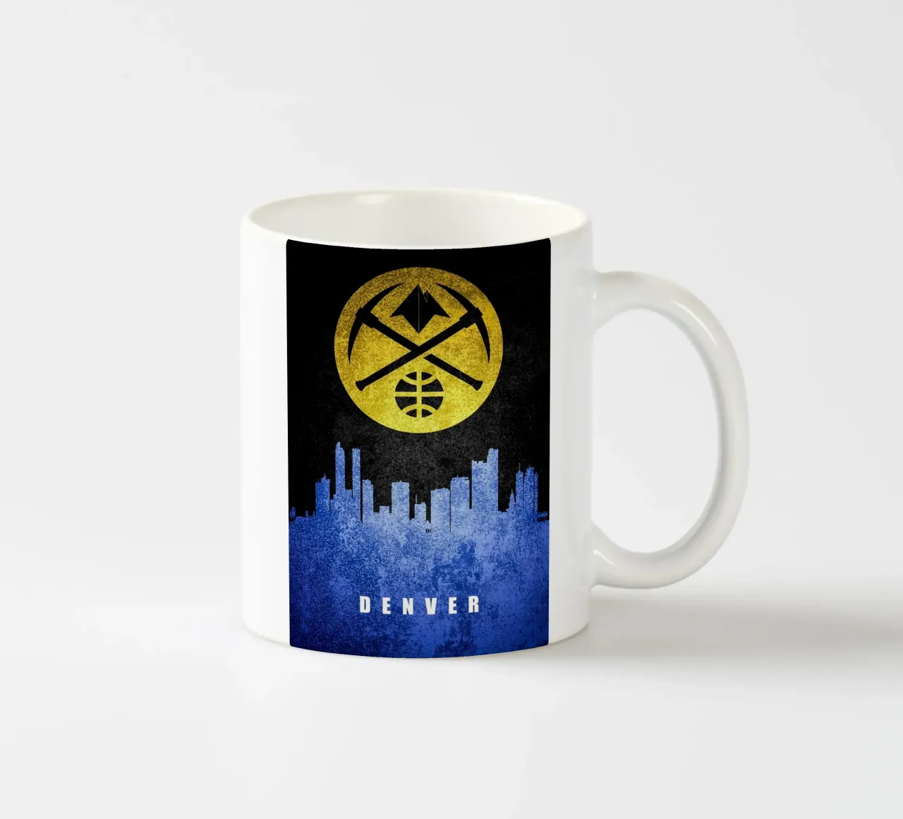 Lo skyline della città di Denver tazza in ceramica da kakaka