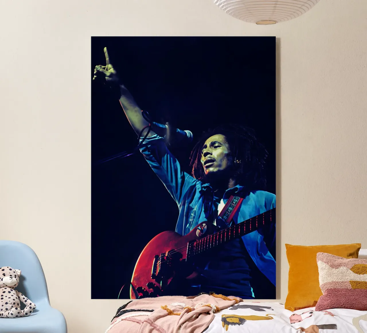 Bob Marley plexiglass da Digital Street art