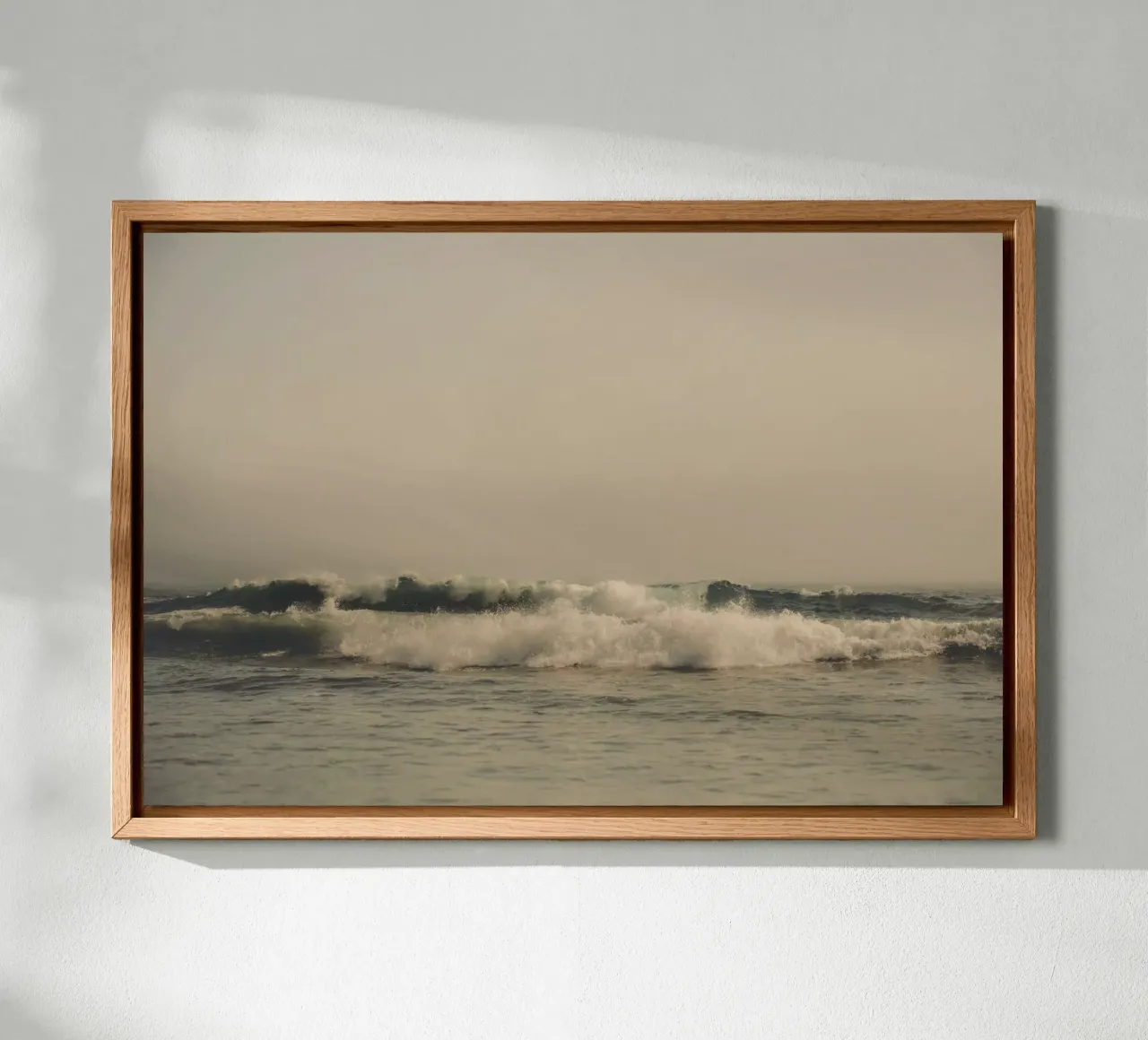 L'onda perfetta tela con Cornice a cassetta da thetraveller